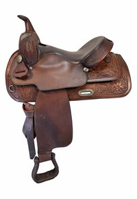 14.5Inch Used TexTan Show Saddle