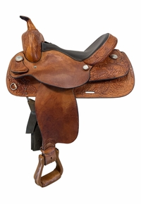 14.5Inch Used TexTan Trail Saddle Medium Tree