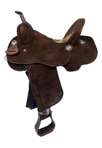 14.5Inch Used Whinney Wear Barrel Saddle Medium Tree