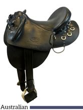 PRICE REDUCED! 17 Inch Used Australian Saddle Co Survivor Poley Aussie Saddle *Free Shipping*