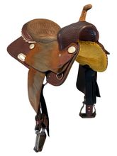 14 Inch Used Billy Cook Barrel Saddle 1521