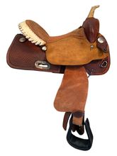 14 Inch Used Billy Cook Barrel Saddle 1527