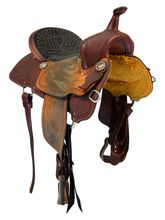 14 Inch Used Billy Cook Barrel Saddle 1550