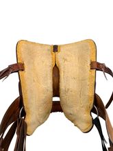14 Inch Used Billy Cook Barrel Saddle 881