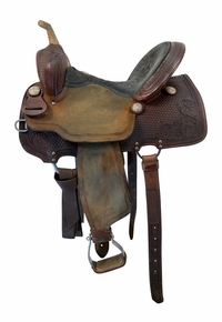 14 Inch Used Billy Cook Barrel Saddle Wide Tree 1550