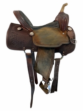 14 Inch Used Billy Cook Barrel Saddle Wide Tree 1550