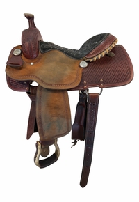 14 Inch Used Billy Cook Ladies All Around Saddle 2040