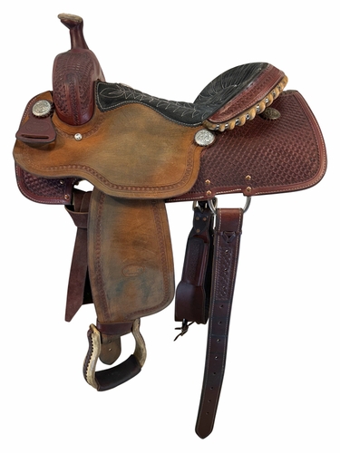 SOLD 2025/11/13 14 Inch Used Billy Cook Ladies All Around Saddle 2040