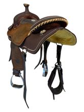 14 Inch Used BIlly Cook Ladies All Around Saddle Wide Tree 2042