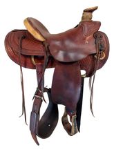 14 Inch Used Billy Cook Ranch Saddle Medium Tree 2188