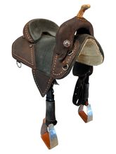 14 Inch Used Bob Marshall Treeless Barrel Saddle 12342