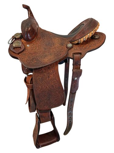 14 Inch Used Cactus Saddlery Barrel Saddle Charmayne James