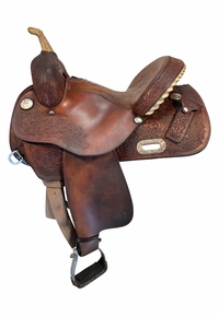 14 Inch Used Circle Y Barrel Saddle 2286