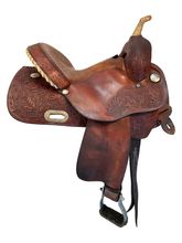 SOLD 2025/11/04j  14 Inch Used Circle Y Barrel Saddle 2286