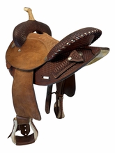 SOLD 2026/07/25   14 Inch Used Circle Y Barrel Saddle Medium Tree 2054