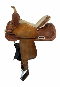14 Inch Used Circle Y Barrel Saddle Wide Tree 2201