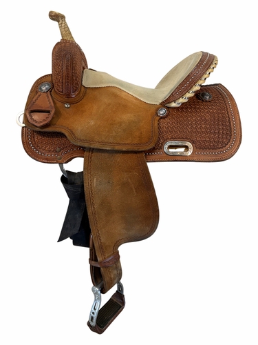 14 Inch Used Circle Y Barrel Saddle Wide Tree 2201