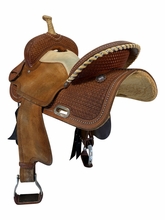 14 Inch Used Circle Y Barrel Saddle Wide Tree 2201