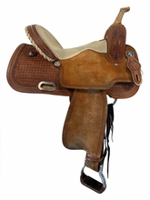14 Inch Used Circle Y Barrel Saddle Wide Tree 2201