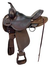 14 Inch Used Circle Y High Horse Daisetta Cordura Trail Saddle 6914