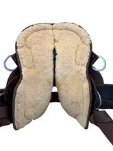 14 Inch Used Circle Y High Horse Daisetta Cordura Trail Saddle 6914