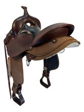 14 Inch Used Circle Y High Horse El Campo Cordura Trail Saddle Medium Tree 6970