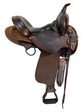 14 Inch Used Circle Y High Horse El Campo Cordura Trail Saddle Medium Tree 6970
