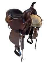 14 Inch Used Circle Y High Horse El Campo Cordura Trail Saddle Medium Tree 6970