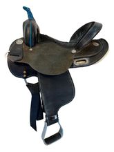 14 Inch Used Circle Y High Horse Mercury Cordura Barrel Saddle Wide Tree 6931