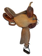 SOLD 2026/01/27j 14 Inch Used Circle Y Kelly Kaminski Barrel Saddle Medium Flex Tree 1537