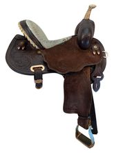 14 Inch Used Circle Y Martha Josey Ultimate Barrel Saddle Medium Tree 1179