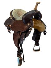 14 Inch Used Circle Y Martha Josey Ultimate Barrel Saddle Medium Tree 1179