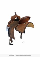 14 Inch Used Circle Y Montana Barrel Saddle Wide Tree 2232