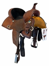 14 Inch Used Circle Y Montana Barrel Saddle Wide Tree 2232
