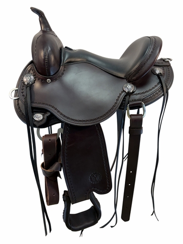14 Inch Used Circle Y Salt River Trail Saddle Medium Flex Tree 1667