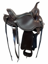 14 Inch Used Circle Y Salt River Trail Saddle Medium Flex Tree 1667