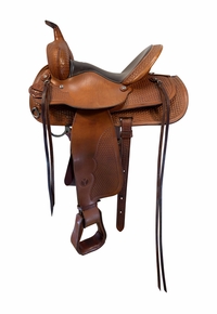 14 Inch Used Circle Y Trail Saddle Medium Tree 3623