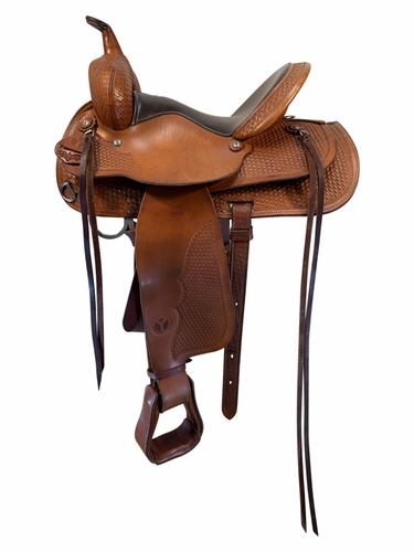14 Inch Used Circle Y Trail Saddle Medium Tree 3623