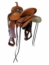 14 Inch Used Circle Y Trail Saddle Medium Tree 3623