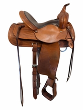 14 Inch Used Circle Y Trail Saddle Medium Tree 3623