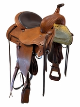 14 Inch Used Circle Y Trail Saddle Medium Tree 3623