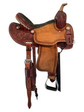SOLD 2025/10/22  14 Inch Used Corriente Barrel Saddle 123824