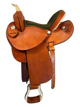 14 Inch Used Dakota Oakleaf Barrel Saddle 300