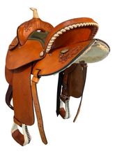 14 Inch Used Dakota Oakleaf Barrel Saddle 300