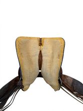 14 Inch Used Diamond Cross Barrel Saddle Medium Tree