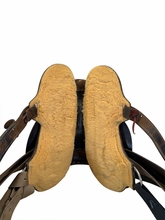 14 Inch Used Double J Barrel Saddle Wide Tree Featherlite