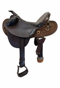 14 Inch Used Fox Poley Australian Saddle
