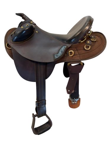 14 Inch Used Fox Poley Australian Saddle