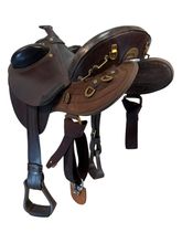 14 Inch Used Fox Poley Australian Saddle