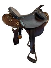 14 Inch Used Fox Poley Australian Saddle